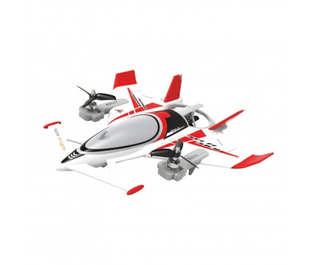 Радиоуправляемый самолет дрон SCI Fi Sky VTOL 3D6G 8ch - QIDI-570-RED