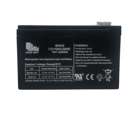 Аккумулятор Long Way 12V10Ah/20Hr - LW-6FM10