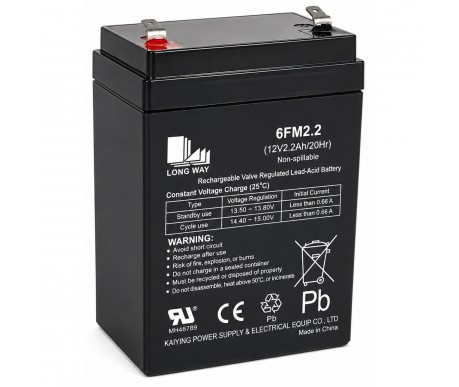 Аккумулятор Long Way 12V2.2Ah/20Hr - LW-6FM2.2