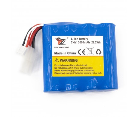 Аккумулятор для катеров HongXunJie Li-ion 7.4V 3000mAh - HJ806B-001