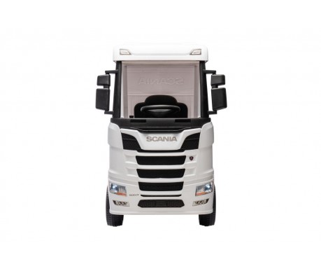 Детский электромобиль фура Scania 500R 4WD 12V - HL698-LUX-WHITE