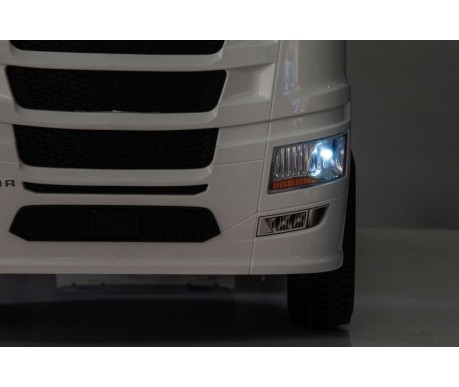 Детский электромобиль фура Scania 500R 4WD 12V - HL698-LUX-WHITE