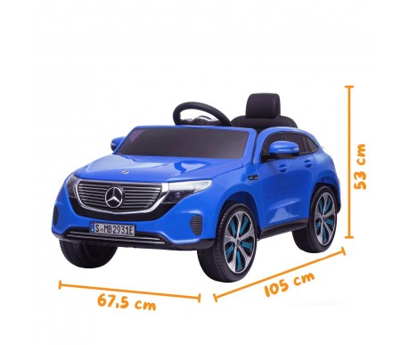 Детский электромобиль Mercedes EQC 400 6V 2WD - HL378-BLUE