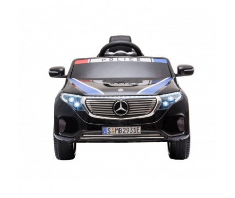 Детский электромобиль Mercedes Police EQC 400 12V 2WD - HL378-BLACK