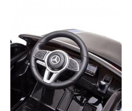 Детский электромобиль Mercedes Police EQC 400 12V 2WD - HL378-BLACK