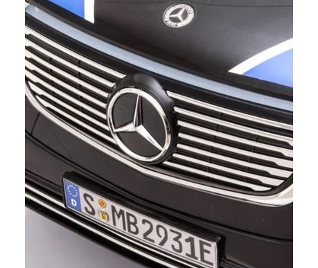 Детский электромобиль Mercedes Police EQC 400 12V 2WD - HL378-BLACK