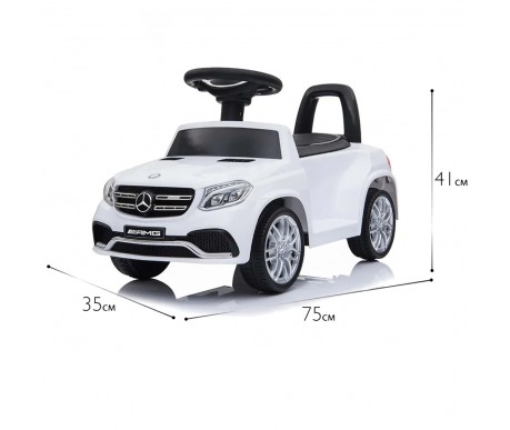 Электромобиль Mercedes GLS63 + пульт управления - HL600-WHITE