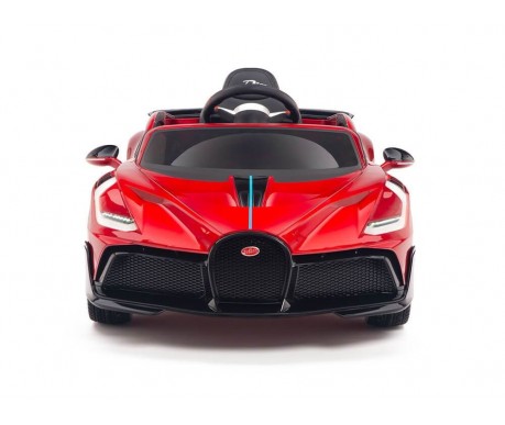 Детский электромобиль Bugatti Divo (красный лак, 12V) - HL338