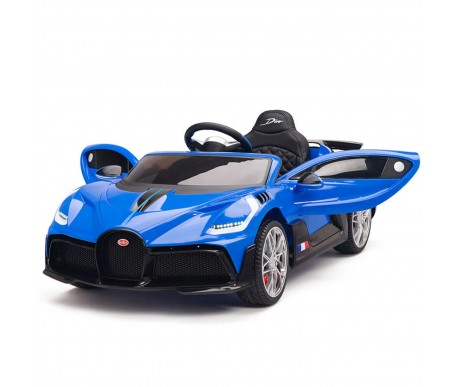 Детский электромобиль Bugatti Divo (синий, 12V) - HL338