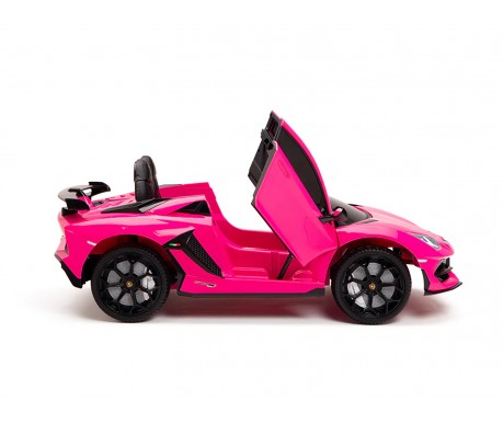 Детский электромобиль Lamborghini SVJ (розовый, 12V) - HL328