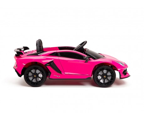 Детский электромобиль Lamborghini SVJ (розовый, 12V) - HL328
