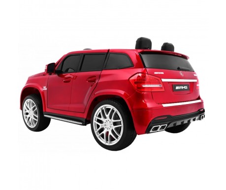 Электромобиль Mercedes Benz GLS63 (красный лак, 4WD, 12V) - HL228