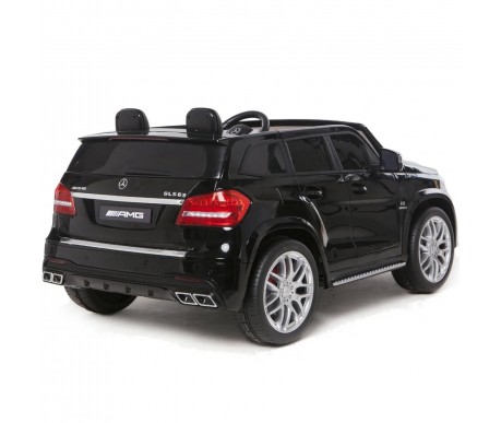 Электромобиль Mercedes Benz GLS63 (черный лак, 4WD, 12V) - HL228