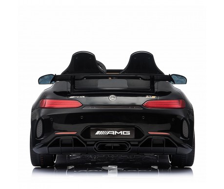 Электромобиль Mercedes-Benz GT R (черный матовый, 4WD, 12V, MP4) - HL289-MATTE-BLACK-MP4