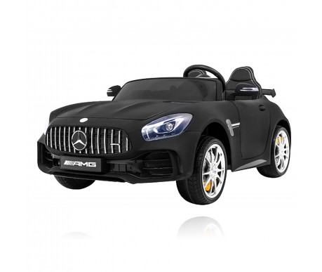 Электромобиль Mercedes-Benz GT R (черный матовый, 4WD, 12V, MP4) - HL289-MATTE-BLACK-MP4