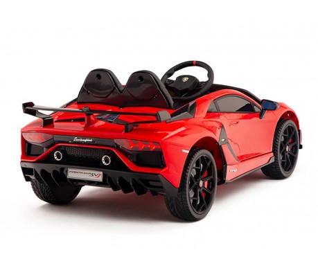 Детский электромобиль Lamborghini SVJ (красный, 12V) - HL328