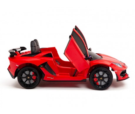 Детский электромобиль Lamborghini SVJ (красный, 12V) - HL328