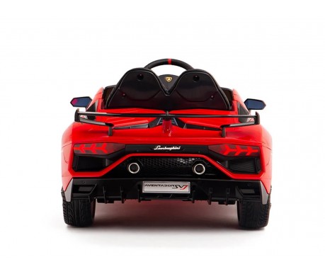 Детский электромобиль Lamborghini SVJ (красный, 12V) - HL328