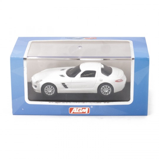 Машинка Mercedes Benz SLS AMG для автотрека 1:43 - TR-C16