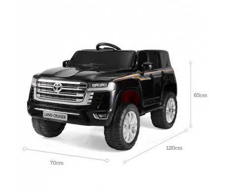 Детский электромобиль Toyota Land Cruiser 24V 4WD - LC-300-BLACK