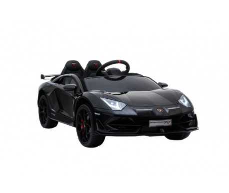 Детский электромобиль Lamborghini SVJ (черный, 12V) - HL328