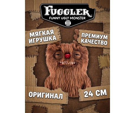 Мягкая игрушка FUGGLER Праздничный Олень - 15729G