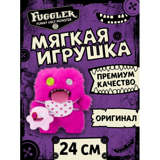 Мягкая игрушка FUGGLER Розовый Ласкун - 15732A