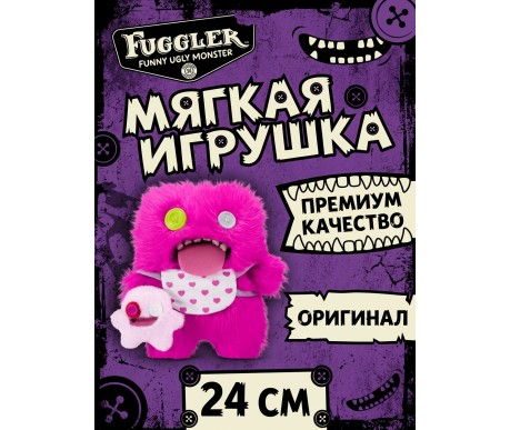 Мягкая игрушка FUGGLER Розовый Ласкун - 15732A