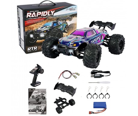 Радиоуправляемый внедорожник Rapidly 4WD 1:16 - SCY-16101-PURPLE