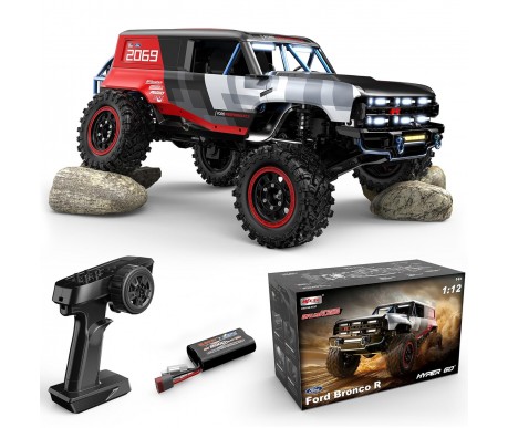 Радиоуправляемый краулер MJX Hyper Go H12P Ford Bronco R Brushless 4WD 1:12 - MJX-H12P