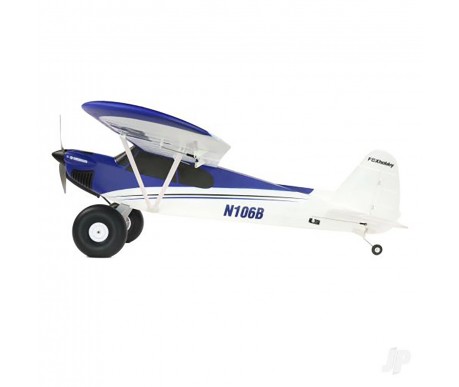 Радиоуправляемый самолет S Cub 1500mm Blue RTF + Flight Controller - TOP127E