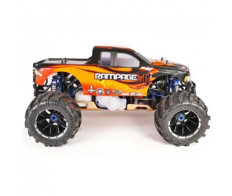 Радиоуправляемый бензиновый монстр HSP Skeleton 4WD 1:5 - 94050-14050-O