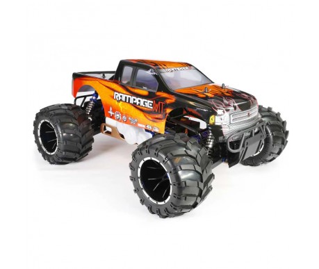 Радиоуправляемый бензиновый монстр HSP Skeleton 4WD 1:5 - 94050-14050-O