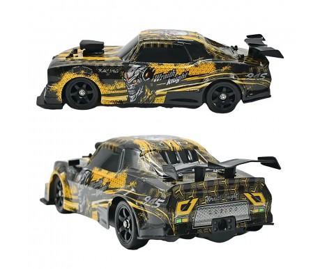Радиоуправляемая машина для дрифта HB Ford Mustang (4WD, свет, пар, акб, 1:16) - SC16A17