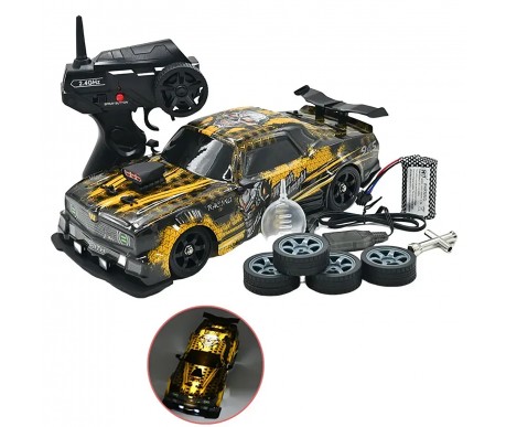 Радиоуправляемая машина для дрифта HB Ford Mustang (4WD, свет, пар, акб, 1:16) - SC16A17