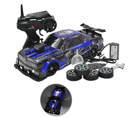Радиоуправляемая машина для дрифта HB Ford Mustang (4WD, свет, пар, акб, 1:16) - SC16A18