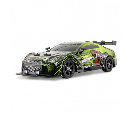 Радиоуправляемая машина для дрифта HB Nissan GTR (4WD, свет, пар, акб, 1:16) - SC16A13
