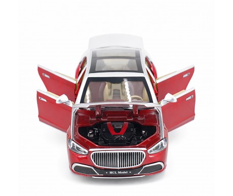 Радиоуправляемая металлическая машина Mercedes S600 1:22 - HCL-3813-RED