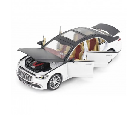 Радиоуправляемая металлическая машина Mercedes S600 1:22 - HCL-3813-WHITE