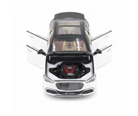 Радиоуправляемая металлическая машина Mercedes S600 1:22 - HCL-3813-WHITE