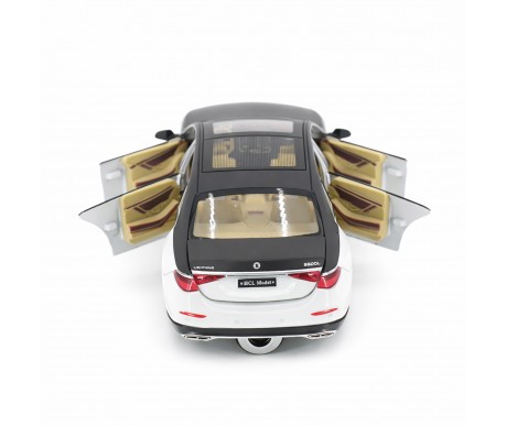Радиоуправляемая металлическая машина Mercedes S600 1:22 - HCL-3813-WHITE