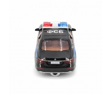 Радиоуправляемая металлическая полицейская машина Mercedes S600 1:22 - HCL-3613-BLACK