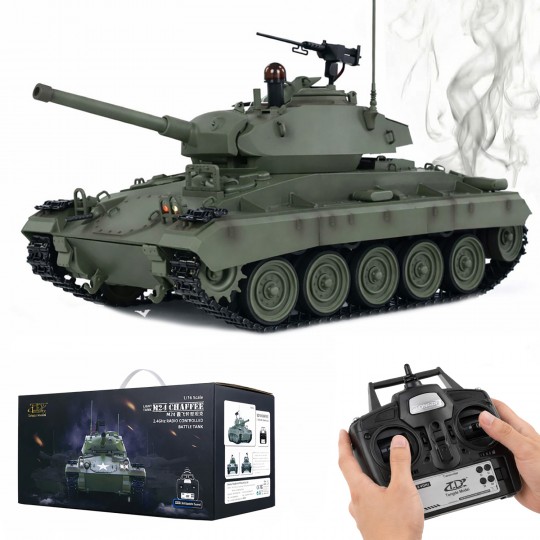 Радиоуправляемый танк M24 Chaffee - TD-M2402