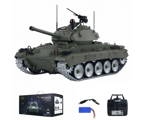 Радиоуправляемый танк M24 Chaffee Upgrade - TD-M2402U