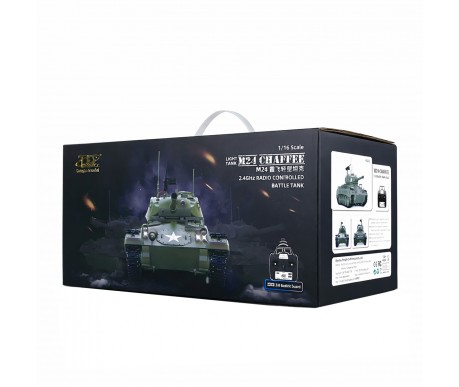 Радиоуправляемый танк M24 Chaffee Upgrade - TD-M2402U
