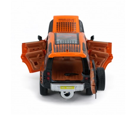 Радиоуправляемая металлическая машина Land Rover Defender 1:22 - HCL-3810-ORANGE