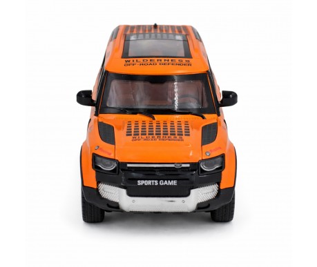 Радиоуправляемая металлическая машина Land Rover Defender 1:22 - HCL-3810-ORANGE
