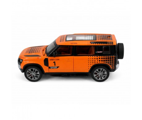 Радиоуправляемая металлическая машина Land Rover Defender 1:22 - HCL-3810-ORANGE