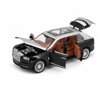 Радиоуправляемая металлическая машина Rolls-Royce Cullinan 1:22 - HCL-3806-BLACK