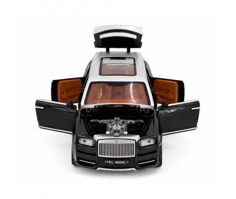 Радиоуправляемая металлическая машина Rolls-Royce Cullinan 1:22 - HCL-3806-BLACK